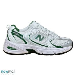 کفش اسپرت نیوبالانس مدل 530 سفید سبز